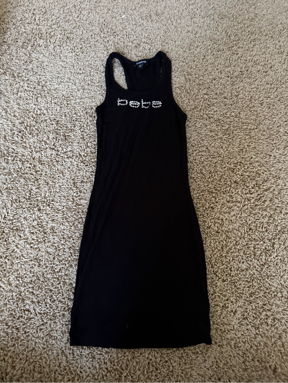 bebe black dress